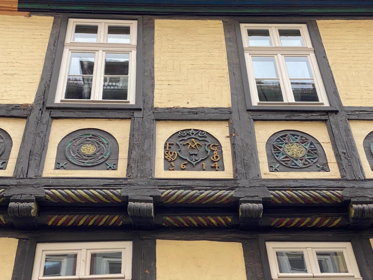 Ferienwohnung Helene Im Einzeldenkmal - Lange Gasse 29 Quedlinburg Exterior foto
