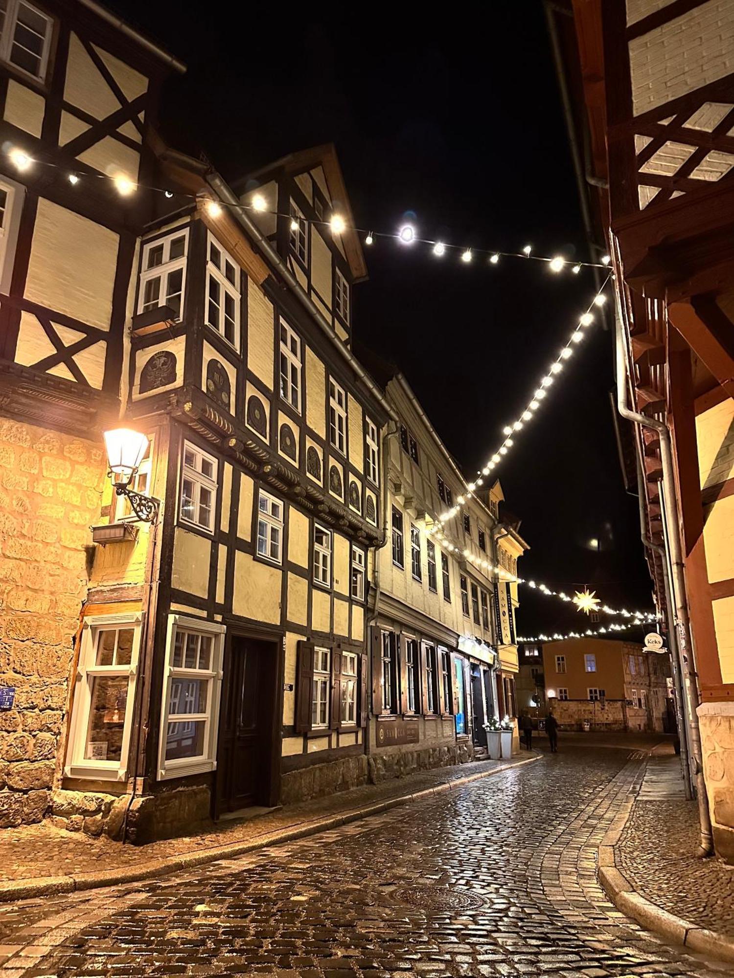 Ferienwohnung Helene Im Einzeldenkmal - Lange Gasse 29 Quedlinburg Exterior foto